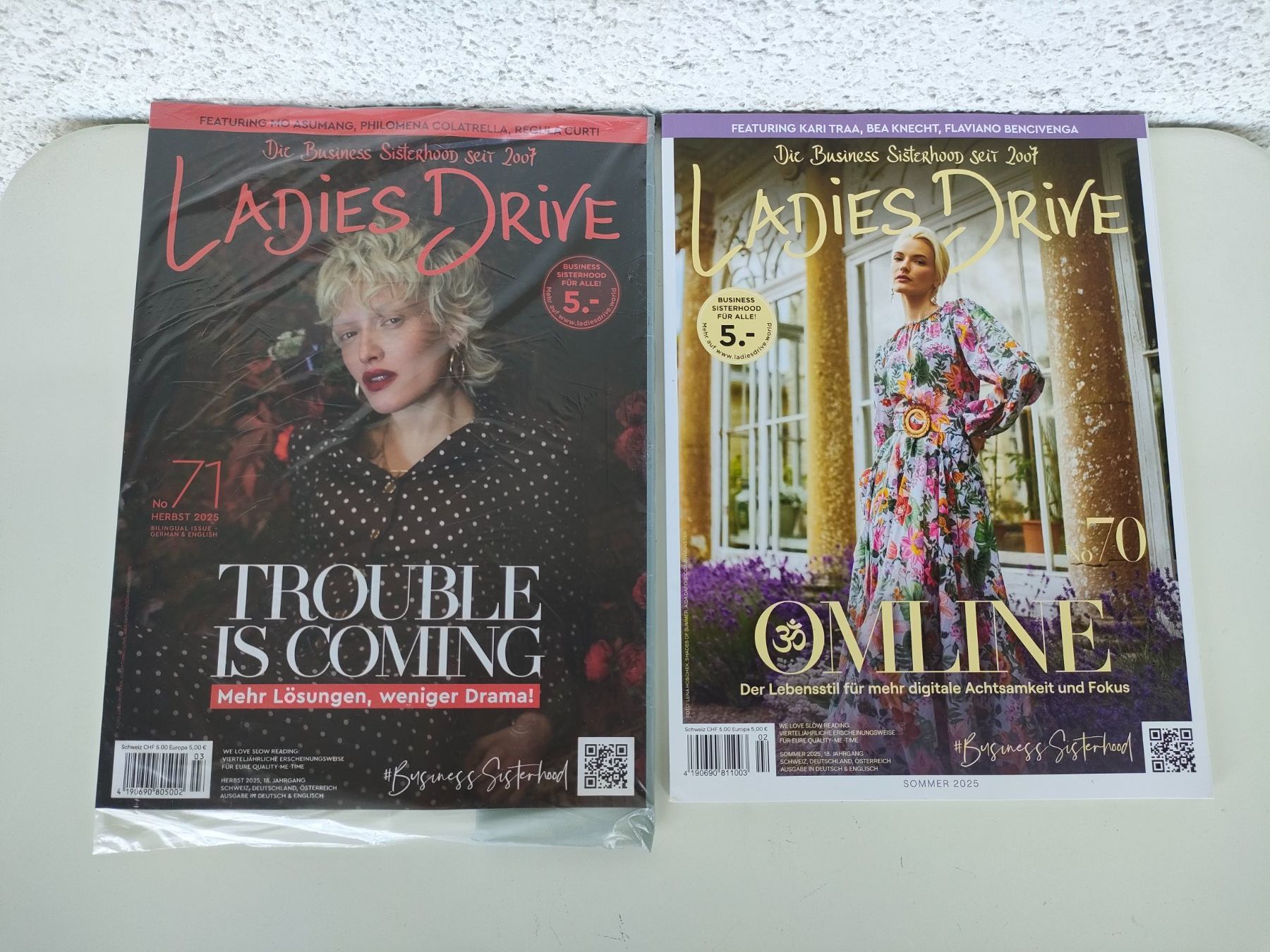 Riviste & Magazine: Zwei wunderschöne Ladies Drive Magazine + See Sicht Magazine – Nuovo e nell'imballaggio originale da Dietikon venduto da Branquinha1981 1