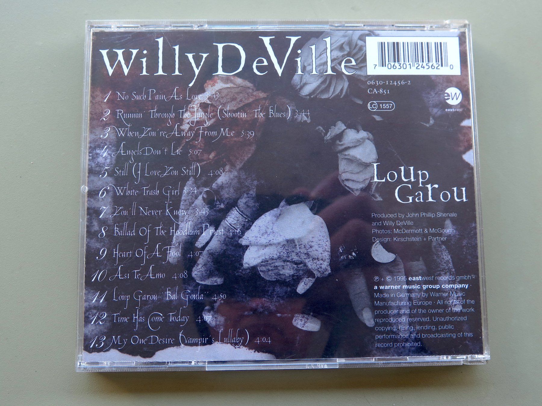 CD: (p) CD WILLY DEVILLE: Loup garou, 1995 – Usato da Bern venduto da Balzamico 1