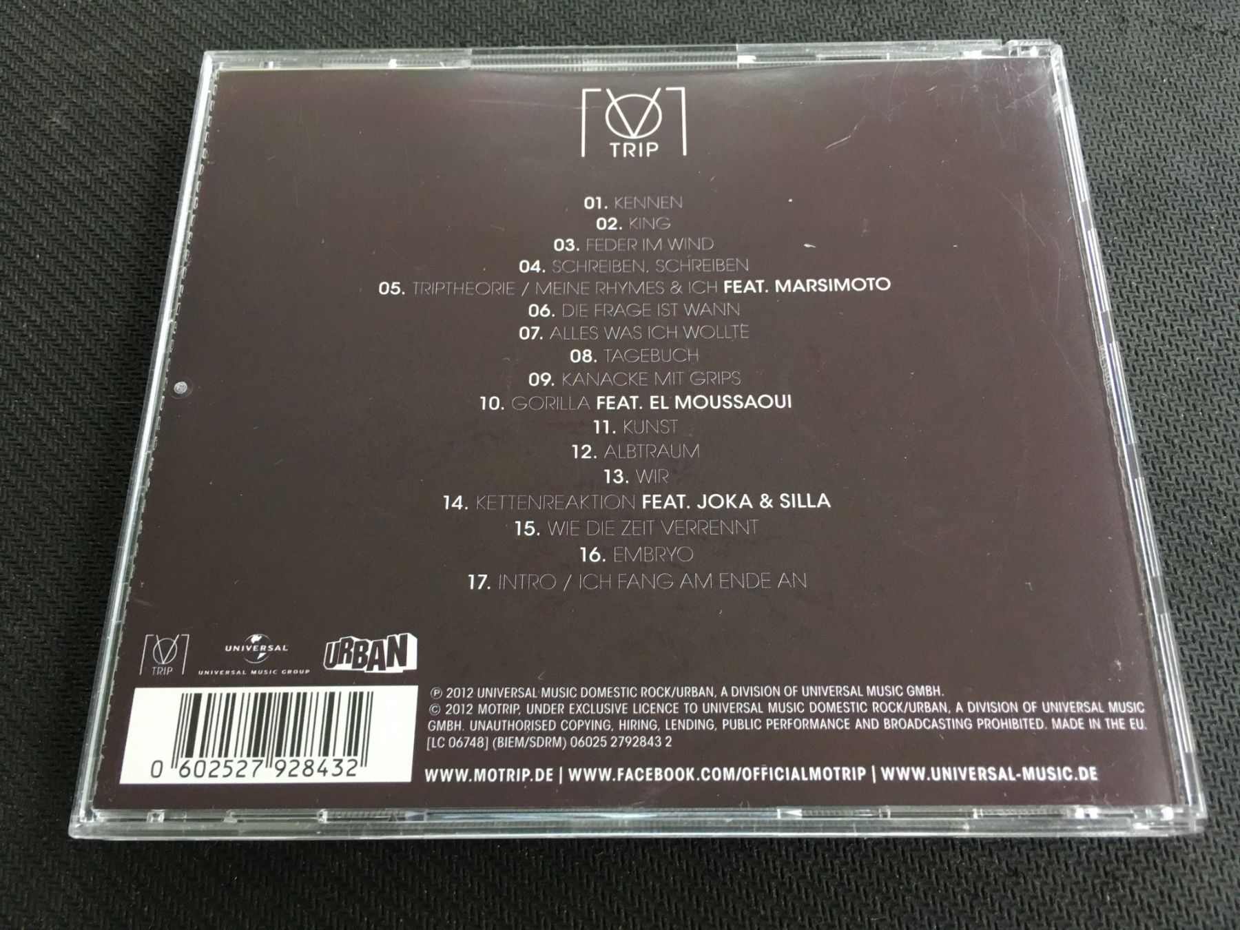 CD: Motrip - Embryo -CD- – Usato da St.Gallen venduto da MedienJoe 2