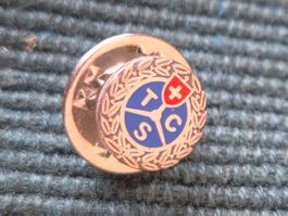 Vintage Anstecknadel (Pin) des Touring Club Schweiz TCS