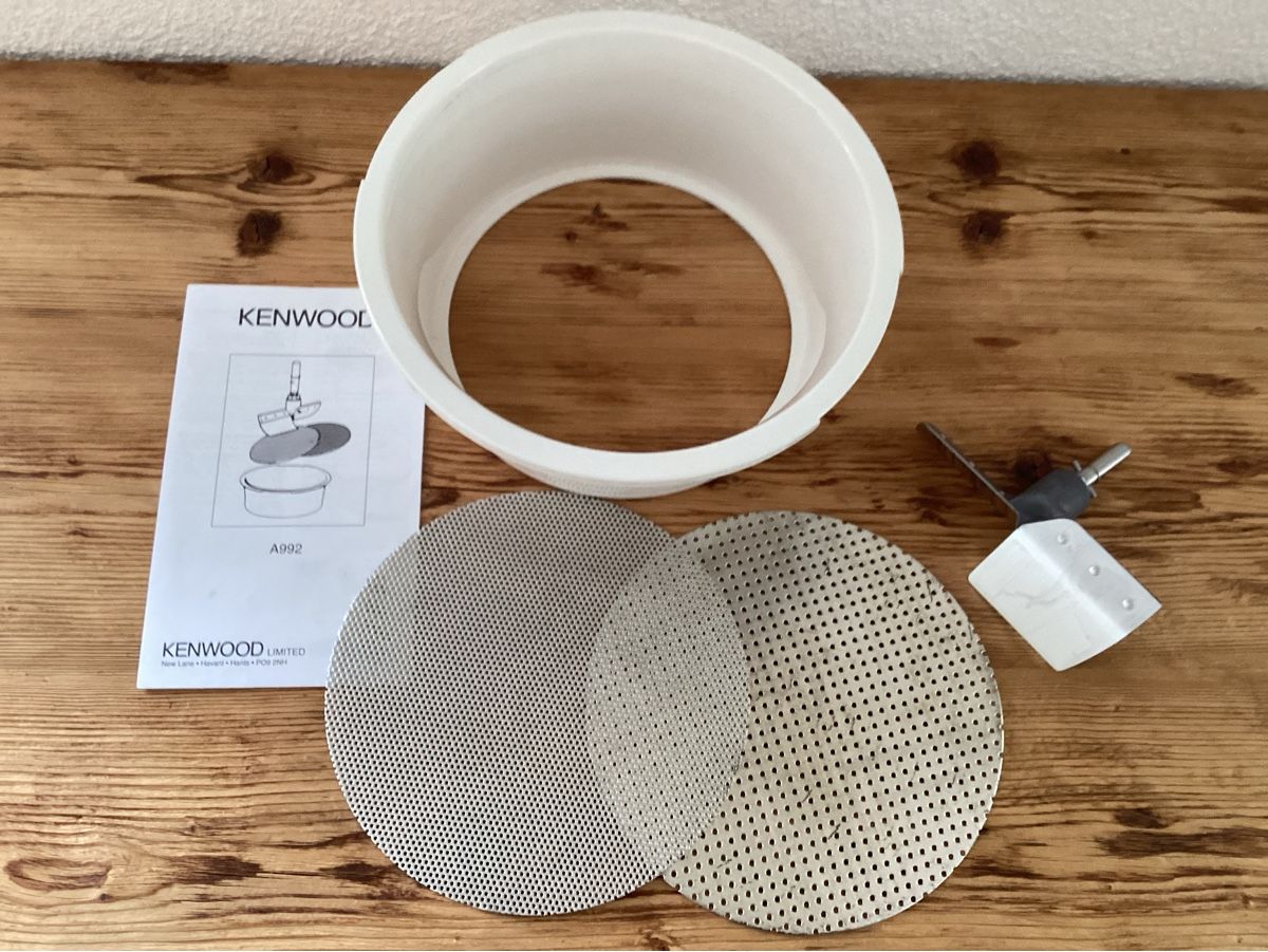 Kenwood Küchengeräte: Kenwood Passieraufsatz A992 – Gebraucht aus Wassen UR von SABDOM