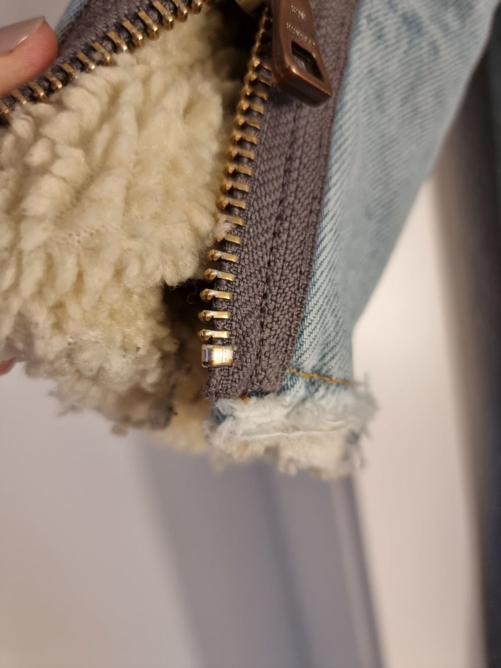 Mäntel: Denim Winter Mantel, gefuttert – Gebraucht aus Interlaken von NataliiaS 4