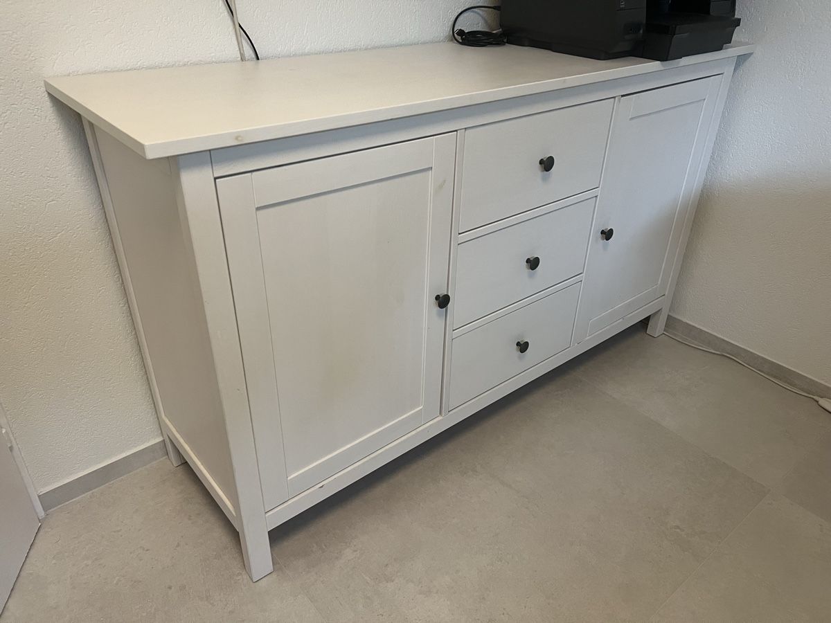 Ikea Commodes: Ikea Hemnes Kommode/Sideboard in weiss – D'occasion à Dällikon par akinca