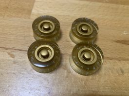 Les Paul Knobs Gold