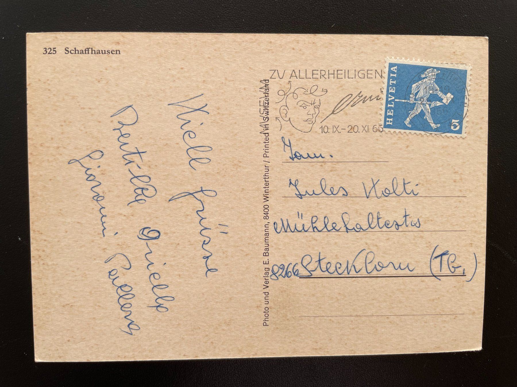 Cartoline postali: AK SH Schaffhausen – Usato da Thal venduto da Danny82 1