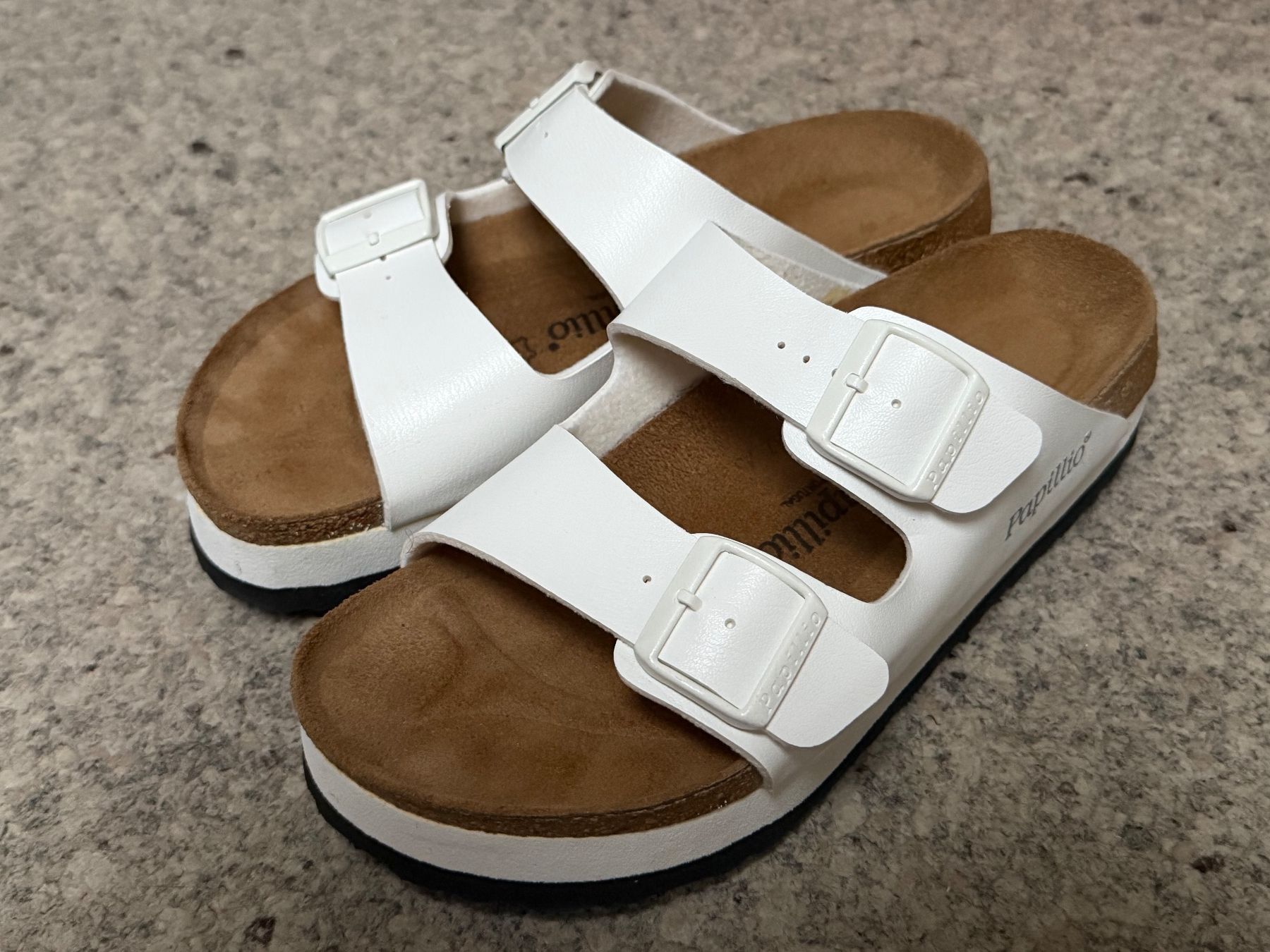 Birkenstock Damenschuhe: Birkenstock Papillio weiss, Gr. 40 – Gebraucht aus Wattwil von edel88