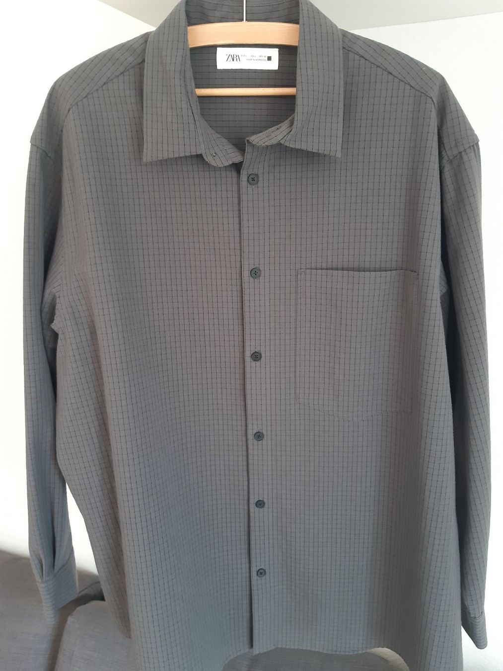 Zara Camicie: Zara Herrenhemd grau NEU! – Nuovo (secondo la descrizione) da Basel venduto da odradek 4