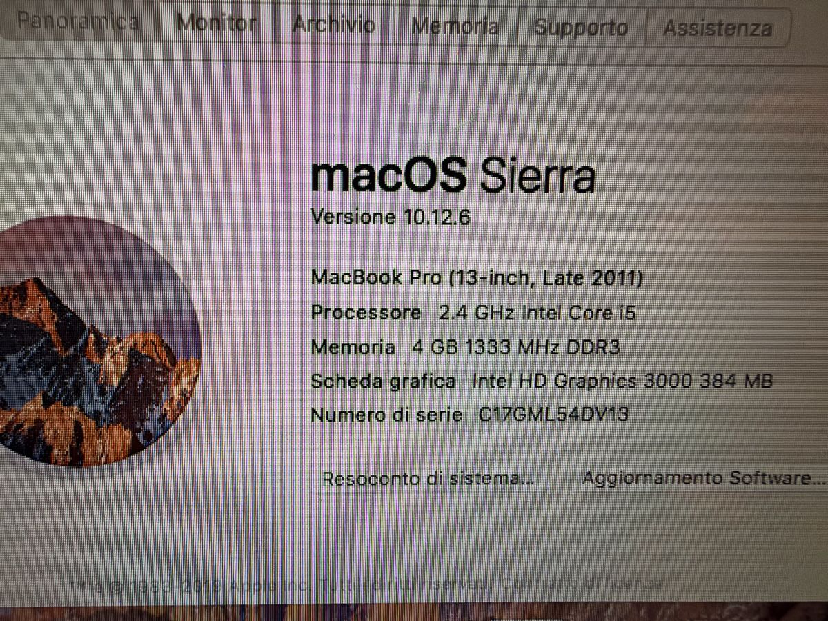 Apple Portables: Apple MacBook Pro 13 – D'occasion à Locarno par Sim229 3