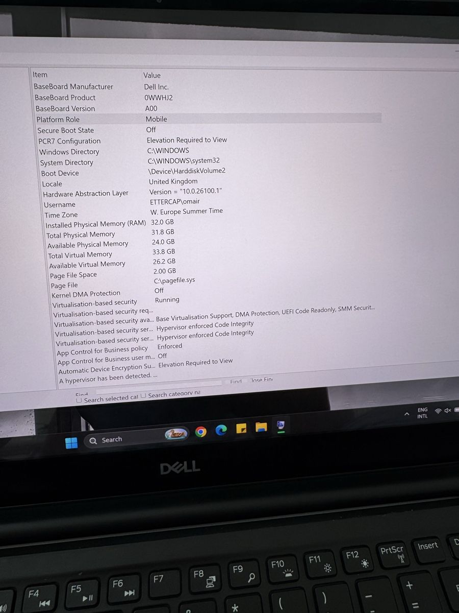 Dell Notebook: Dell Precision 5540 i7 vPro 4K Touch 32GB T2000 Win11 – Usato da Schaffhausen venduto da oma_c2k7 6