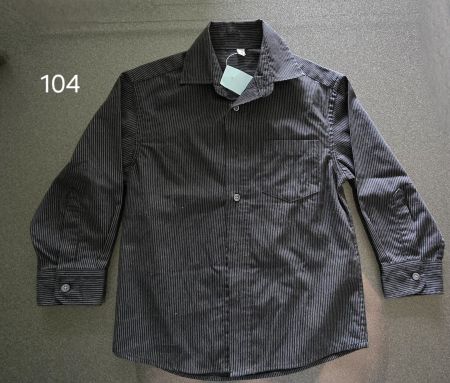 Hemd schwarz Gr 104