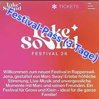 Ticket 3-Tagespass LakeAndSound Rapperswil 