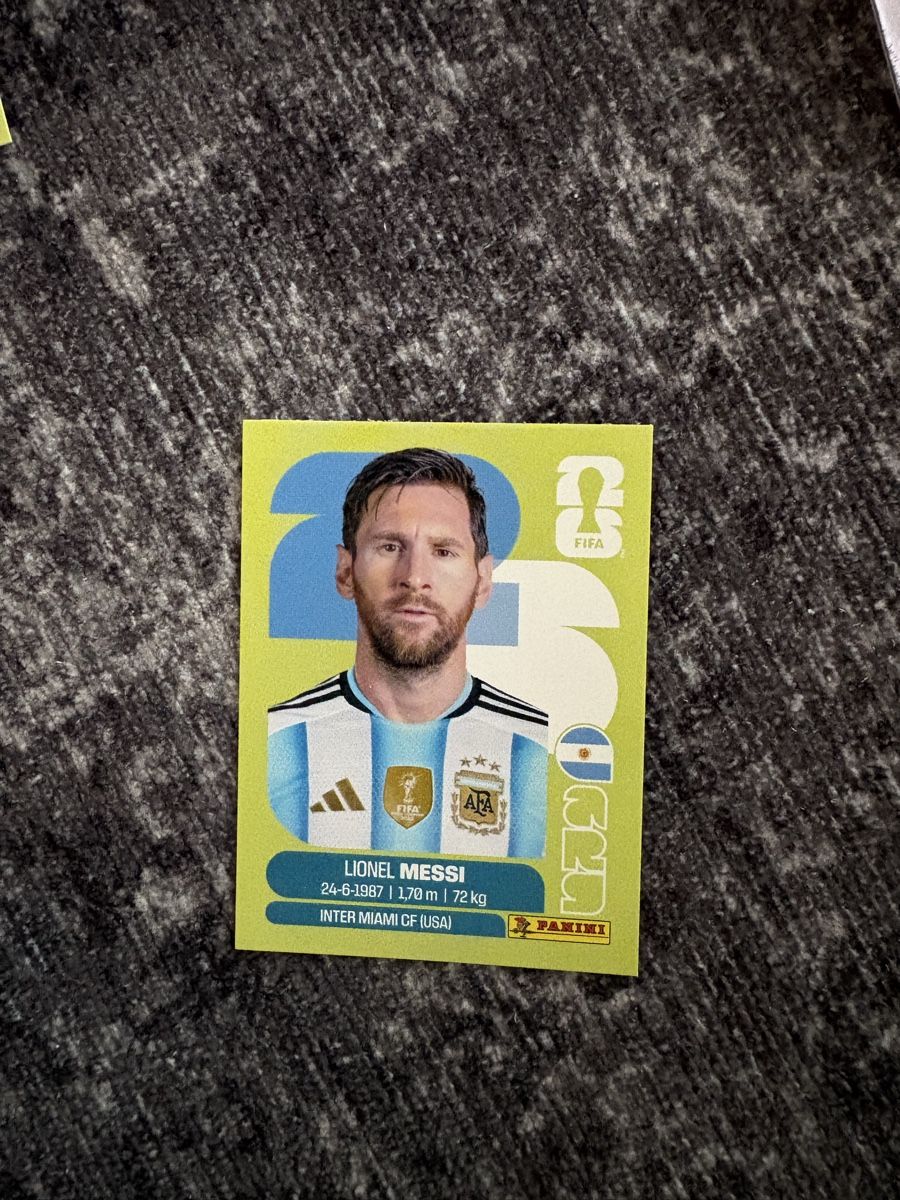 Panini Sammelbilder & Trading cards: Panini Messi – Gebraucht aus Hendschiken von Hujbe