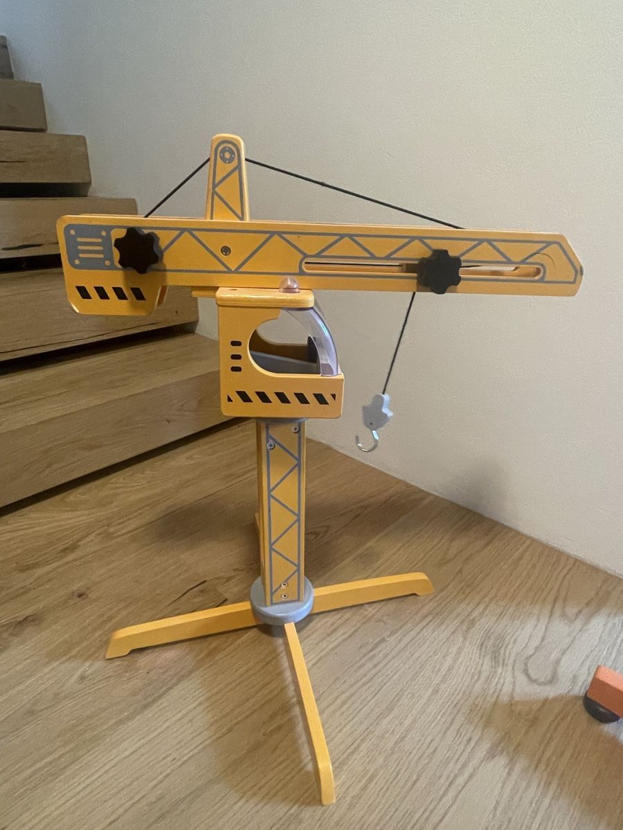 Hape Spielzeuge: Spielkran aus Holz – Neu (gemäss Beschreibung) aus Jens von Psoria