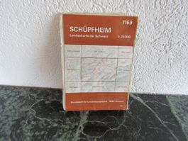 Landeskarte der Schweiz Schüpfheim 1980          (Nr.15)
