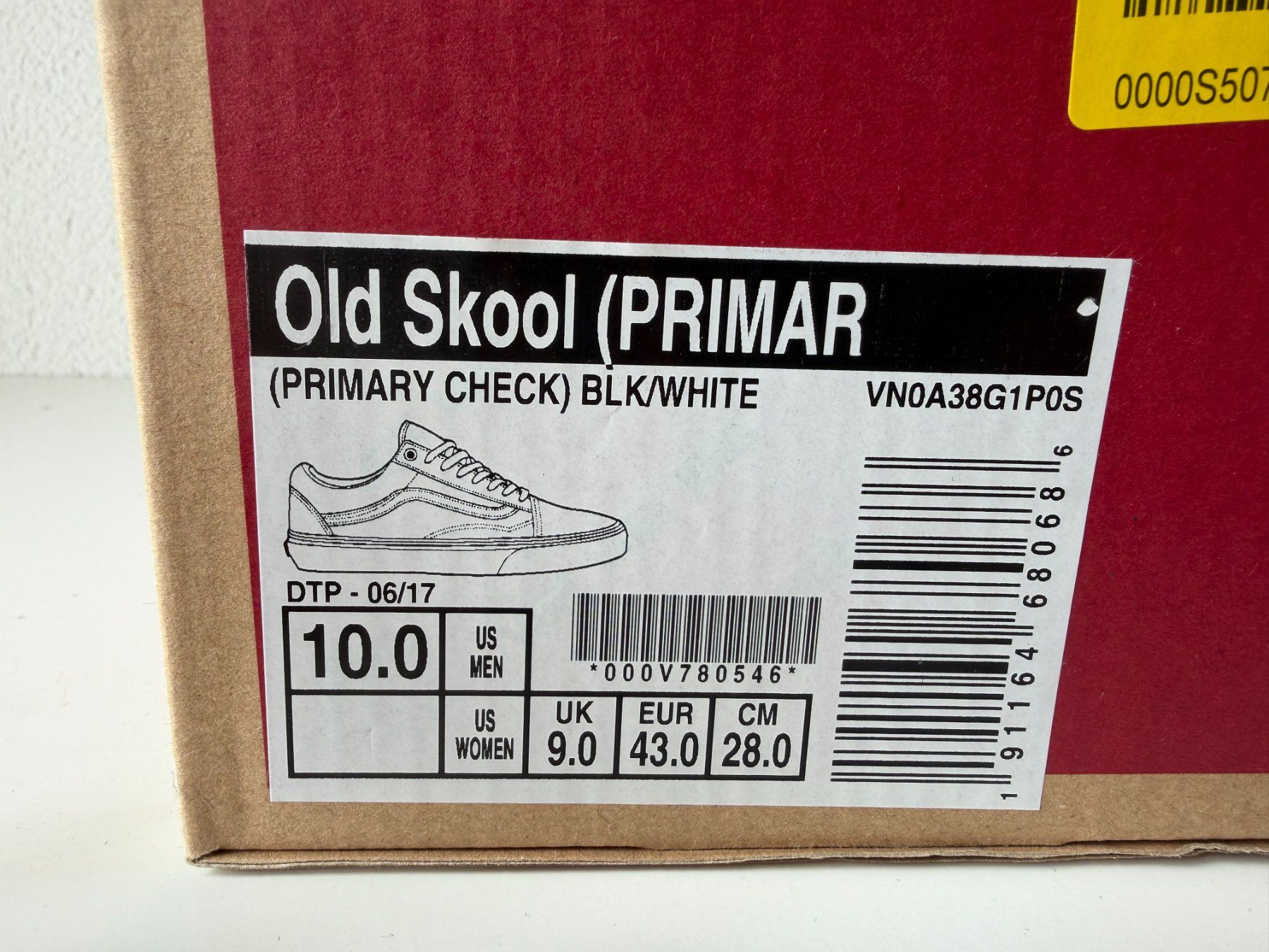 Vans Scarpe da uomo: Vand Old Skool Checkerboard – Nuovo (secondo la descrizione) da Ennenda venduto da KUROI14 5