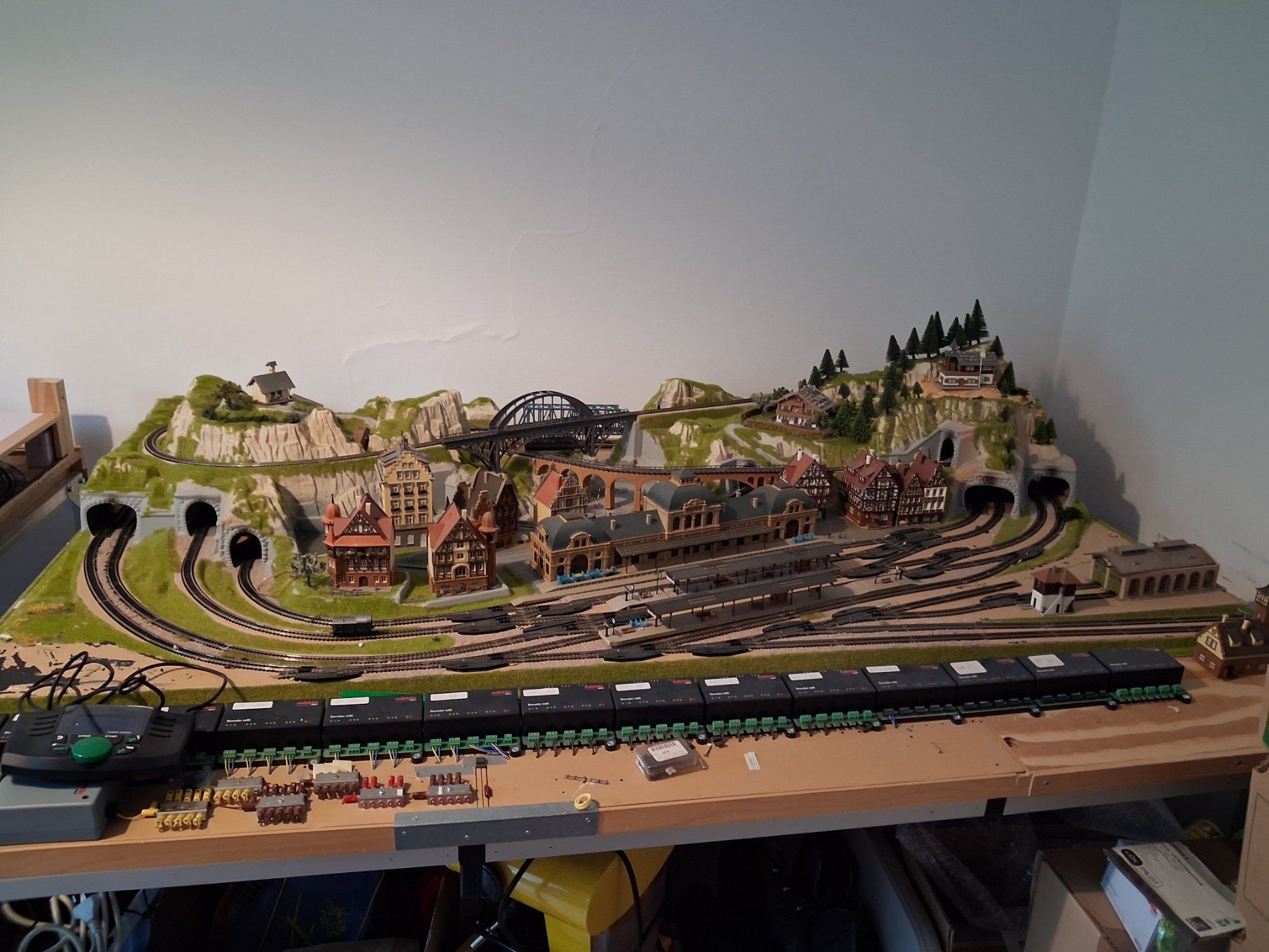 Modellini di ferrovie: A vendre maquette de train N numérique – Usato da morges venduto da Toxhiba07 5
