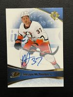 Mason McTavish 2022 Ultimate Auto Anaheim Ducks
