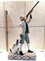 Jim Shore mit Flinte und Hund