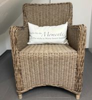 Wunderschöner Rattansessel von Schubiger Möbel – nur 2 Jahre