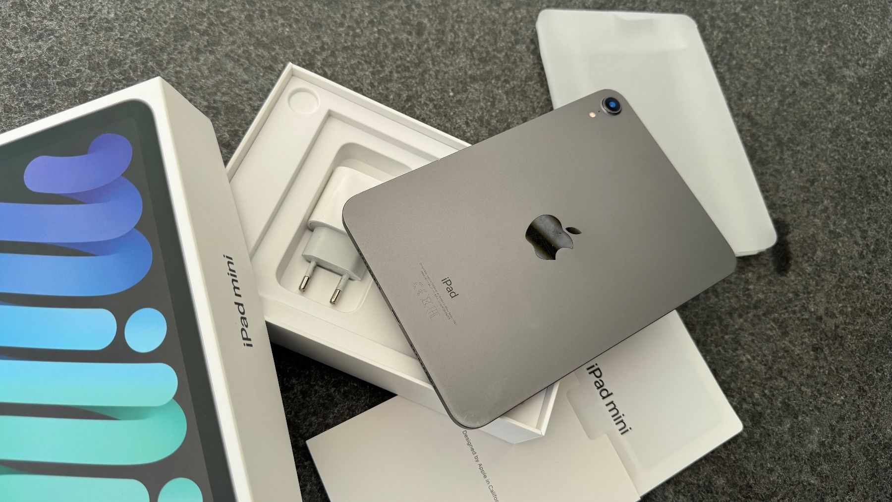 iPad Mini 6. Generation, 64GB, WIFI Space Grey - Neuwertig