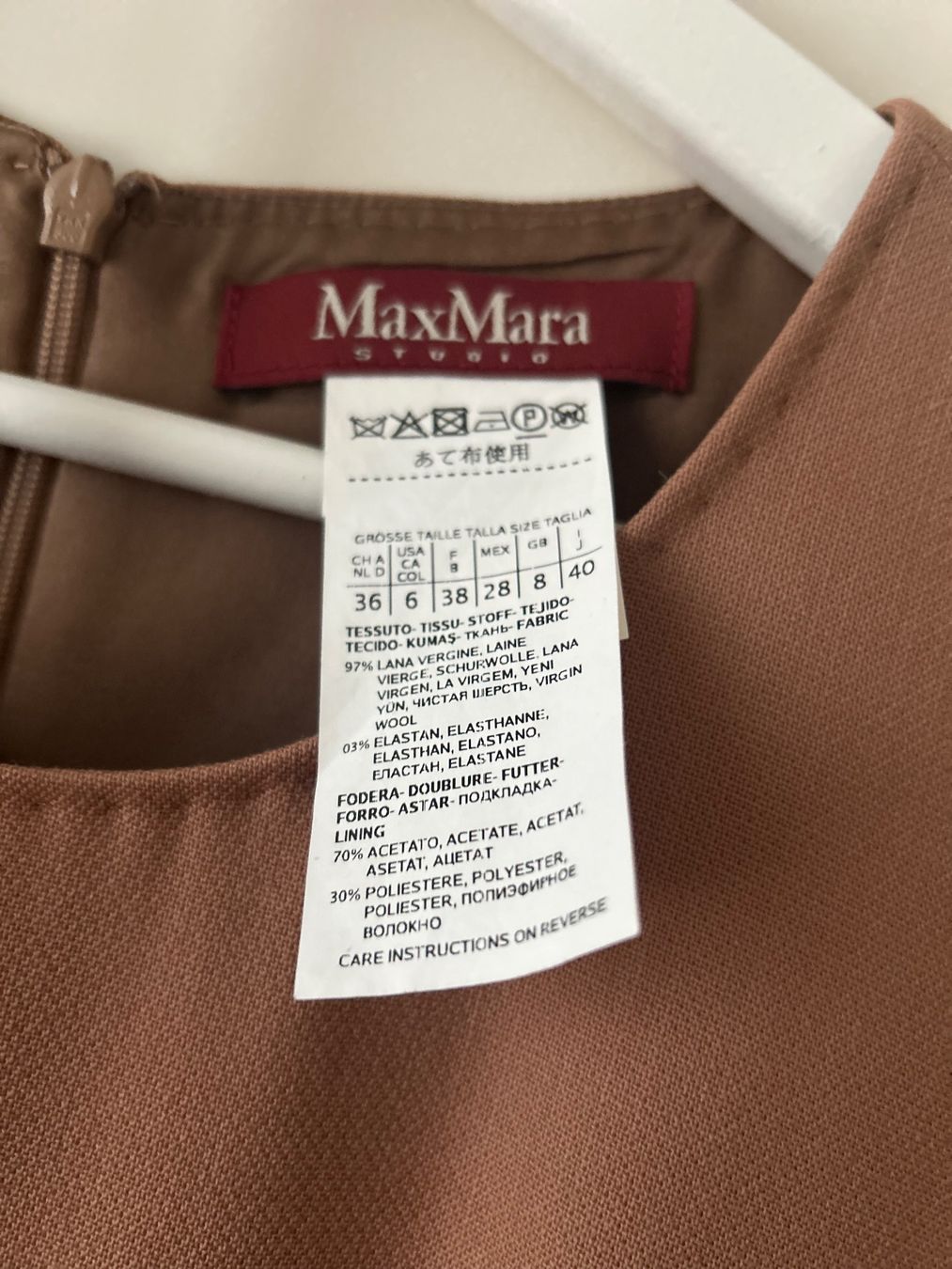 Max Mara Vestiti: Max Mara Dress Wool Blend Size S – Nuovo (secondo la descrizione) da Schindellegi venduto da nan_727n 2