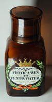 Vintage Apothekerflasche Medicamen Festivitatem 19cm