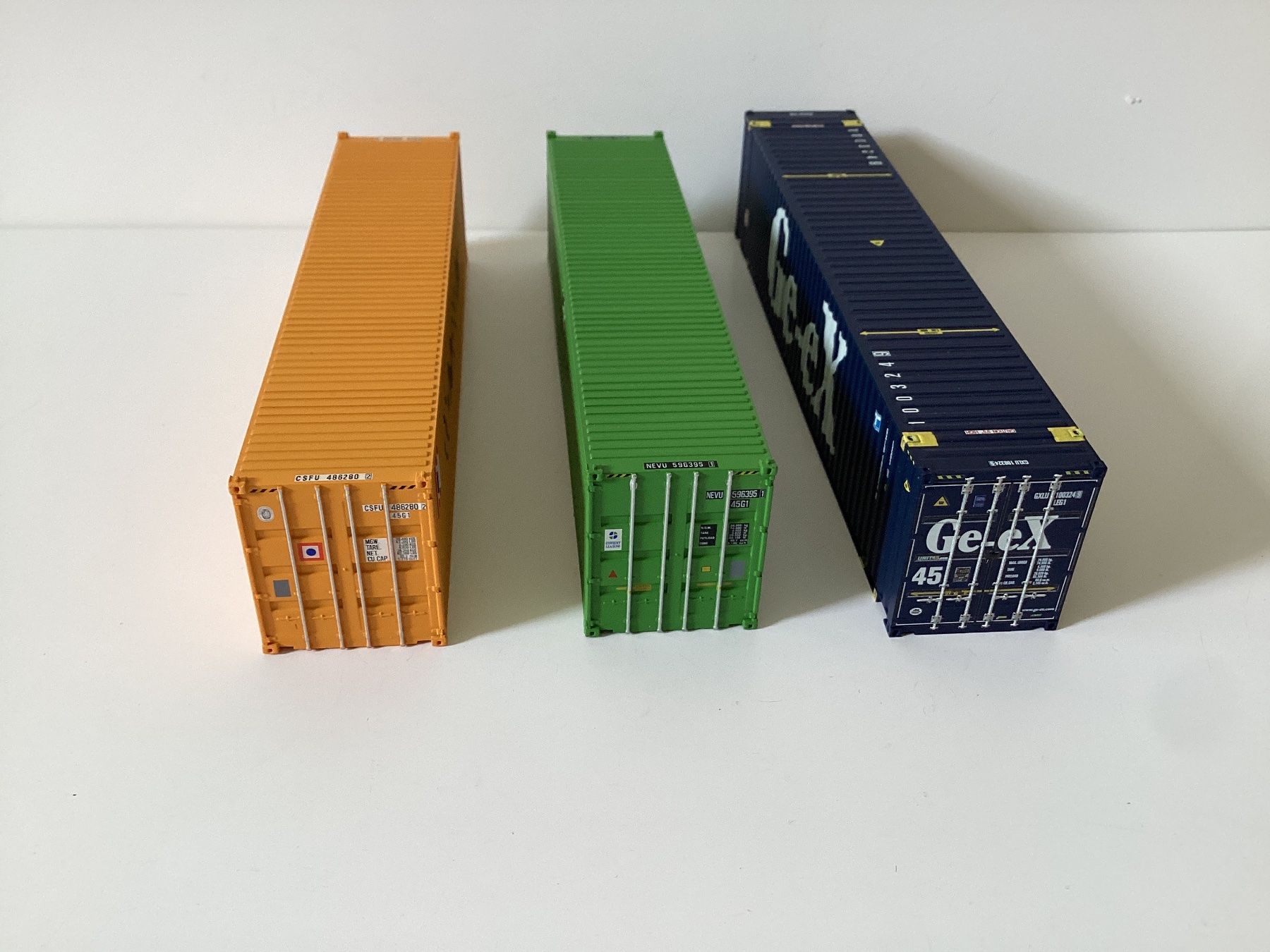 Kombimodell Modellini di ferrovie: B-Models Kombimodell Container 1:87 H0 – Usato da Effretikon venduto da simtek_de 3