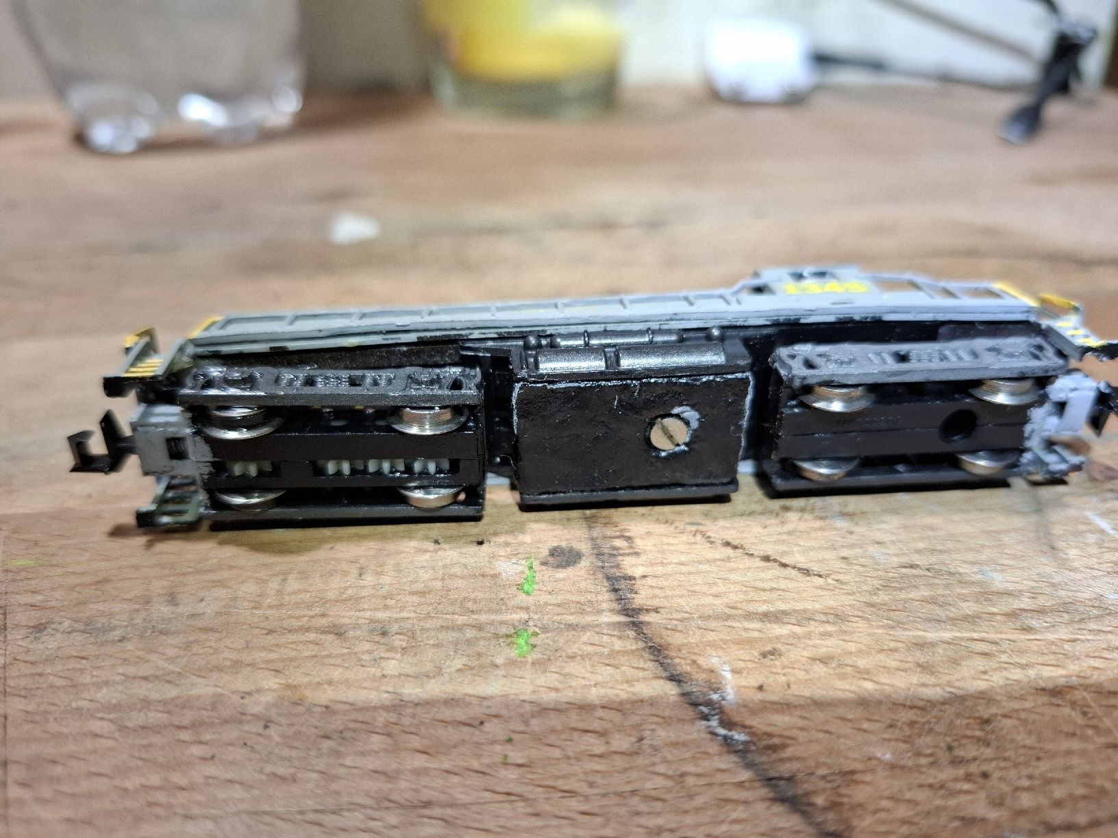 Modellini di ferrovie: Spur N Diesellok L&N – Difettoso da Flaach venduto da maniv6 2