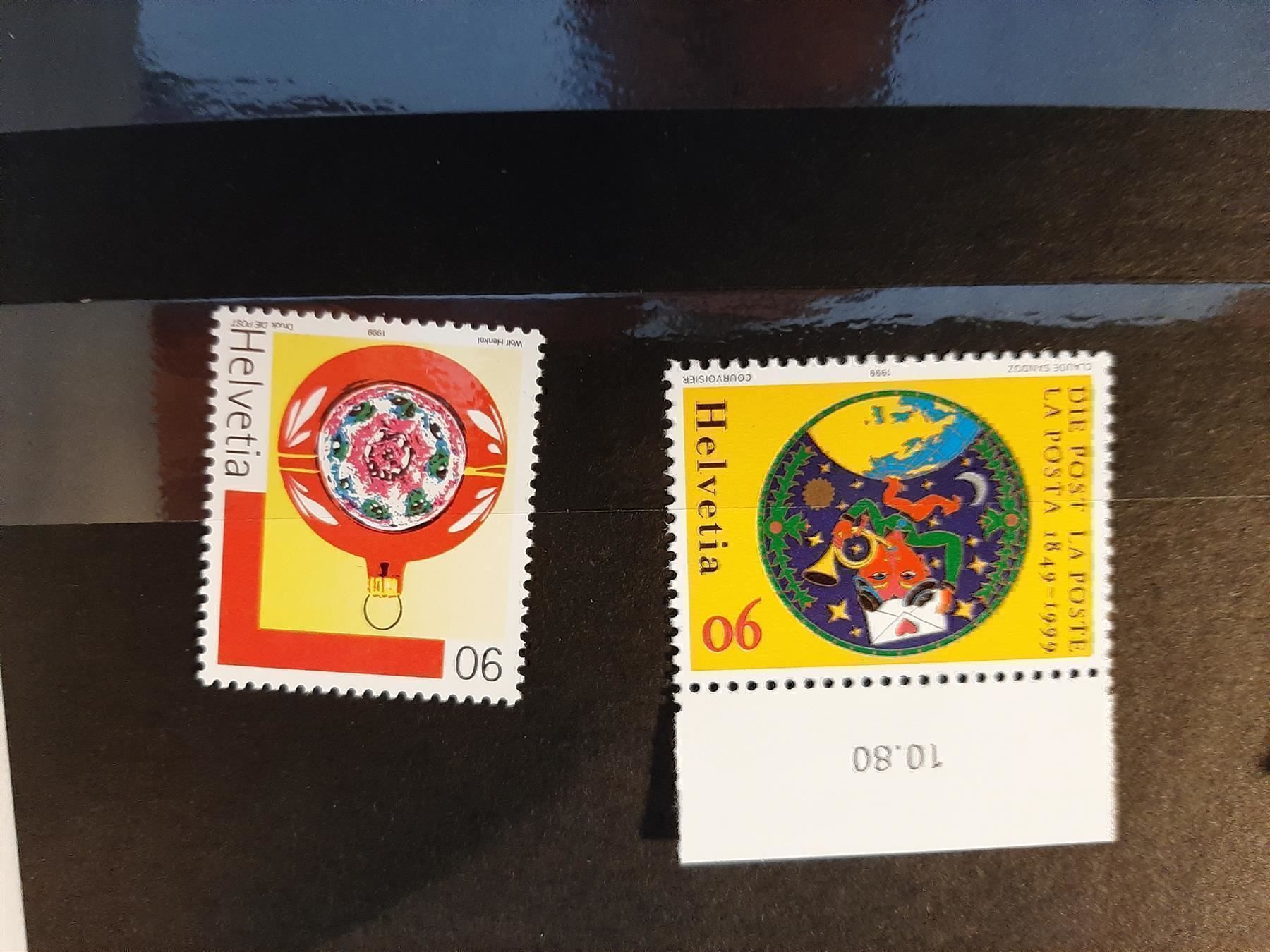 Alle Briefmarken: 1999 Diverse Briefmarken  Postfrisch – Neu (gemäss Beschreibung) aus Affoltern am Albis von Andrezc 4