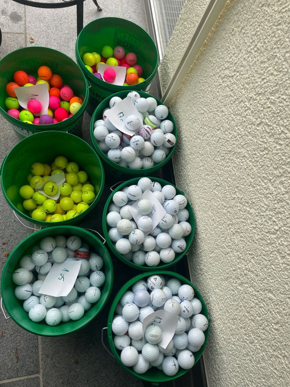 Palloni: 300 Golfball Golfbälle weiss – Usato da Altendorf venduto da Esmaan 2