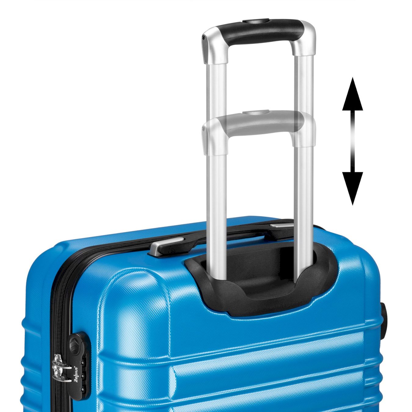 Valigie: Zelsius Koffer Set 4 Stück Blau – Nuovo e nell'imballaggio originale da Bottighofen venduto da zaap 4