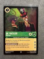Dr. Facilier DE 79 Disney Lorcana 2 Tiana Küss Frosch Epic