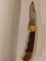 Taschenmesser, Holzgriff, Klinge 8cm, CJH Posteesli 207713