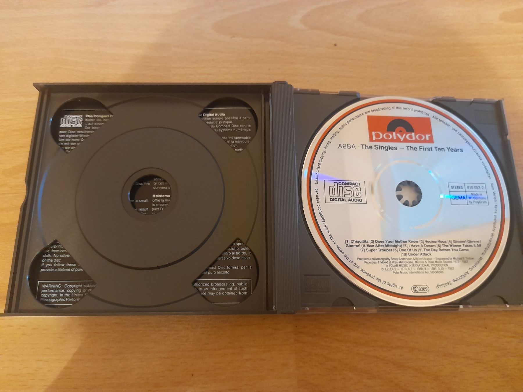 CD: 2CD ABBA The Singles The First Ten Years – Usato da Lustmühle venduto da chevi03 2