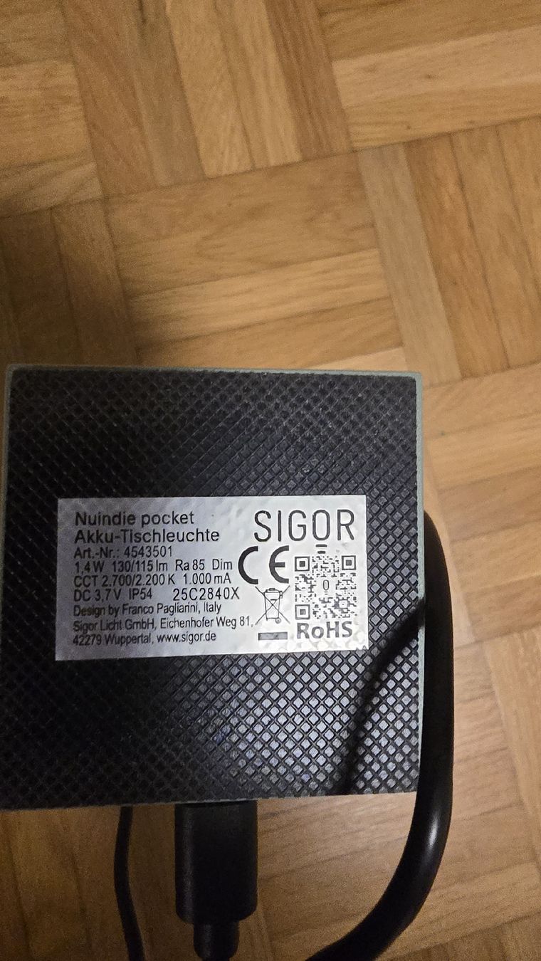 Lampade: Sigor Nudine Pocket Olivegrün – Usato da Zürich venduto da rolf290 2