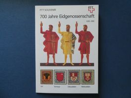 CH 1991 Souvenir-Heftchen Nr. 6 gestempelt