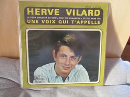HERVE VILARD - UNE VOIX QUI T'APPELLE - SON 1er 45T - RARE