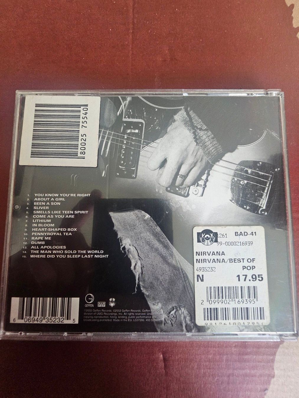 CD: CD - Nirvana – Nirvana (Best Of) – Usato da Biberist venduto da Foolio0 1