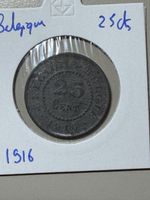 Belgique - 25 centimes - 1916