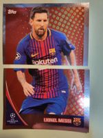 topps cl champions league 2017 2018 messi 588 /589