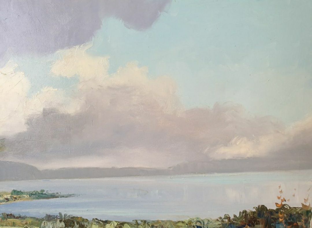 Gemälde: Landschaft, Öl. Autor unbekannt. – Gebraucht aus Bern von ell_zz8b 3