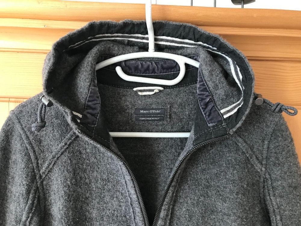 Marc O‘Polo Jacke mit Kapuze Damen Gr.40 aus Schurwolle Kaufen auf