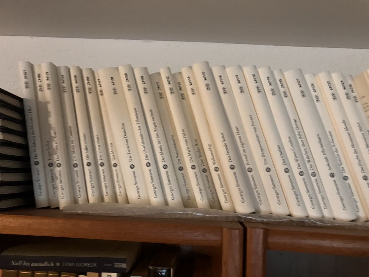 Libri: Simenon, Maigret und Non-Maigret Romane – Nuovo (secondo la descrizione) da Zug venduto da Kuba3011 4