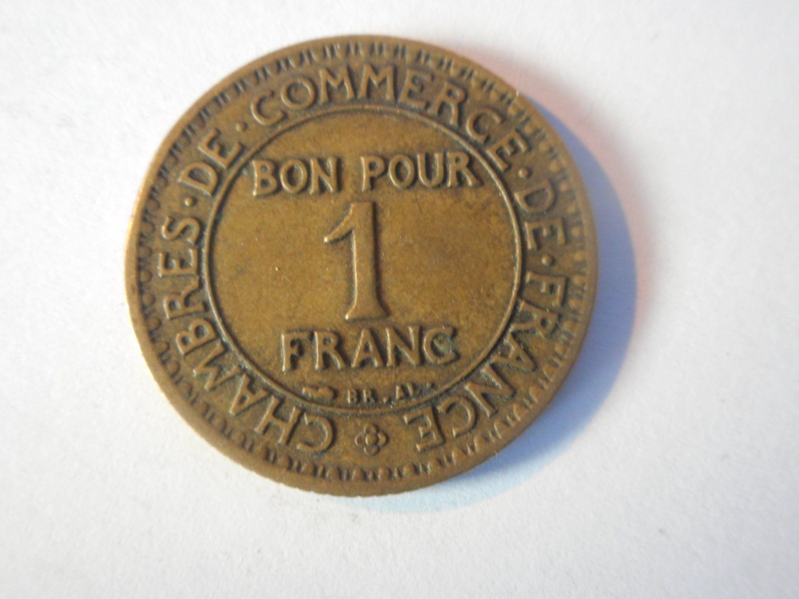 Alle Münzen: 1924  Bon pour 1 Franc – Gebraucht aus Kriegstetten von pizlad2010 1