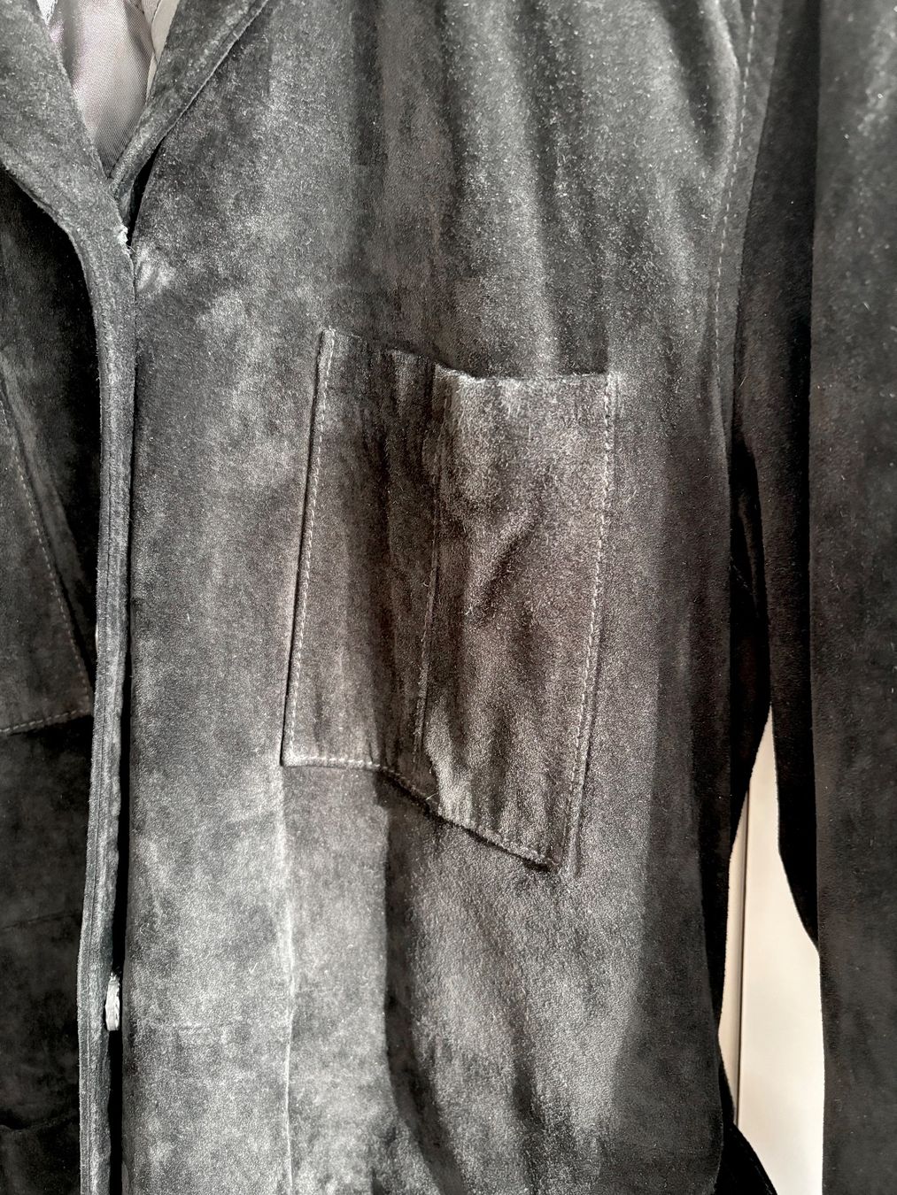 Giacche: Lange Jacke aus Veloursleder – Nuovo (secondo la descrizione) da Niederrohrdorf venduto da Madoqua 6
