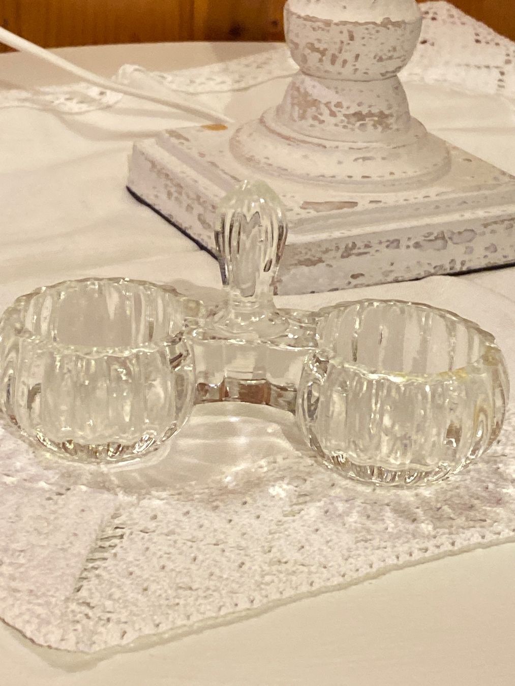 Set di piatti: KRISTALLGLAS -VINTAGE – Nuovo (secondo la descrizione) da Meienried venduto da ManuelaBoutique 2