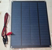Solarpanel 12V 20Watt  23x17 cm