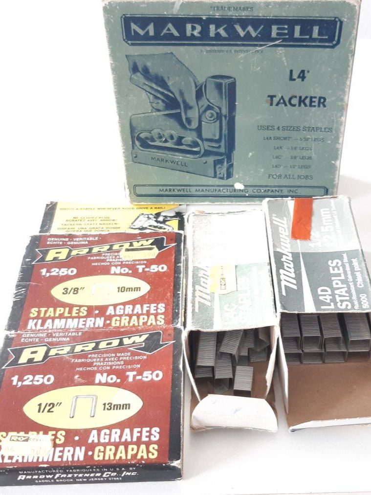 Alle Werkzeuge: MARKWELL L4 Heftpistole / Tacker-Agrafeuse  MARKWELL L4 – Gebraucht aus Savagnier von Marderuth 3