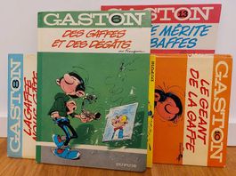 4 BD's Gaston Lagaffe 