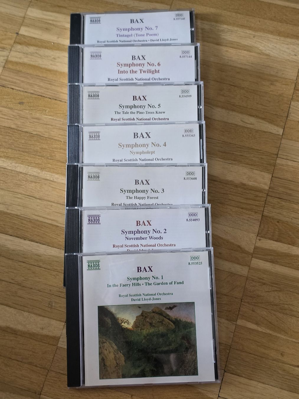 CDs: 7CDs: Arnold Bax Symphonien 1-7 – D'occasion à Aesch BL par immon